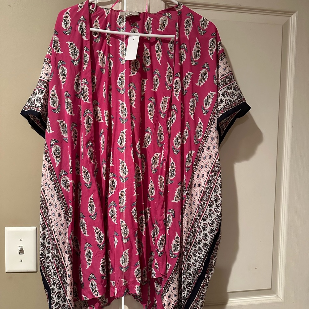 Loft Short Sleeve Kimono